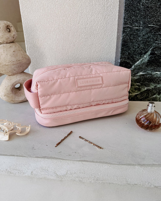 Mila Cosmetic Case | Baby Pink