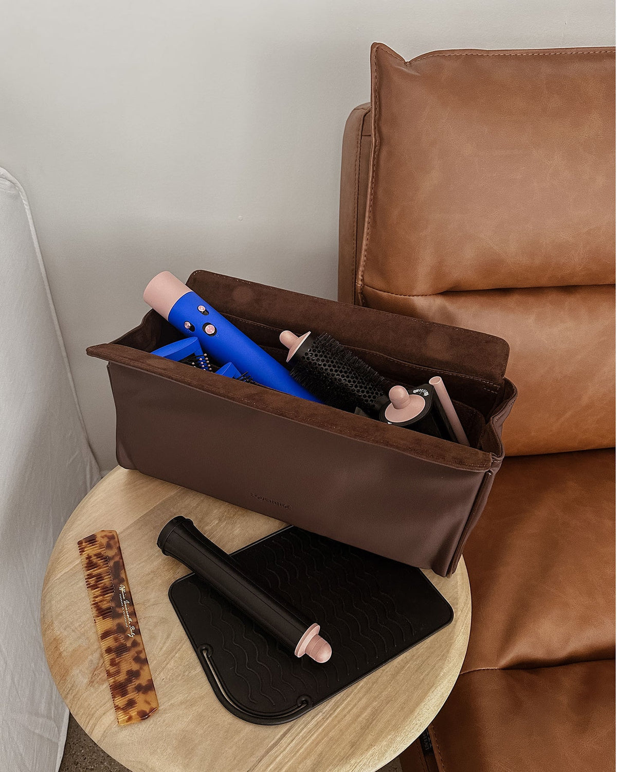 Margot Hair Tool Travel Case | Chocolate