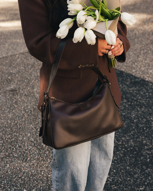Roxanne Shoulder Bag | Chocolate