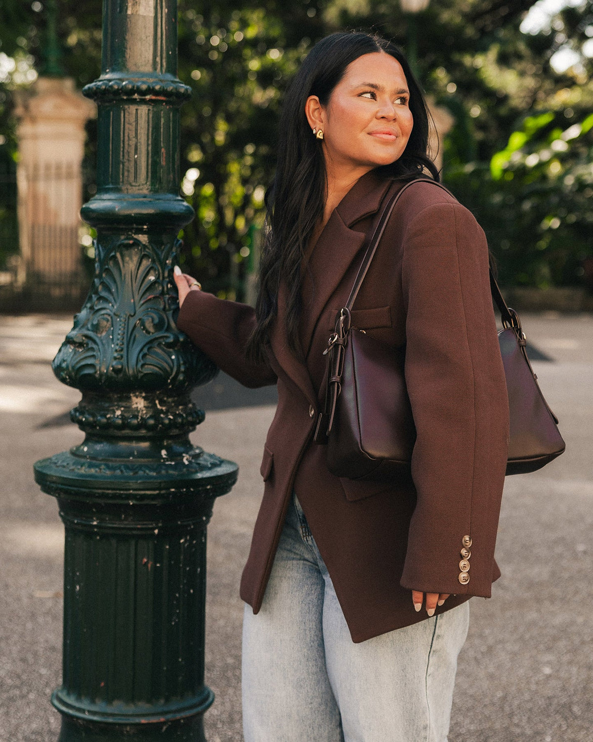 Roxanne Shoulder Bag | Chocolate