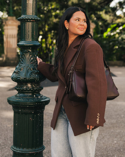 Roxanne Shoulder Bag | Chocolate