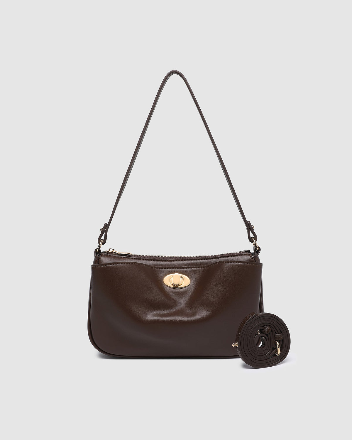 Greta Shoulder Bag | Chocolate