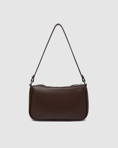 Greta Shoulder Bag | Chocolate