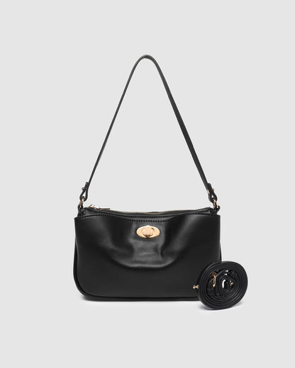 Greta Shoulder Bag | Black