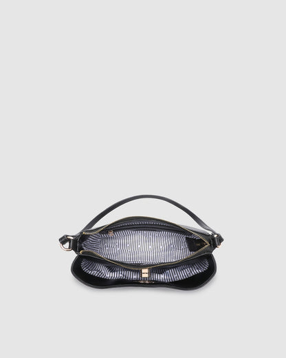 Greta Shoulder Bag | Black