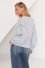 Sharon Knit | Blue/Green