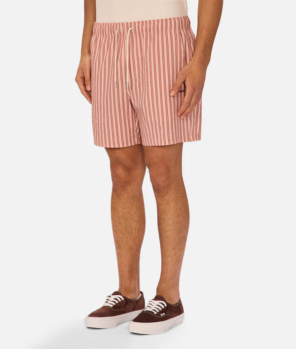 The Berkeley Swim Short | Rose/Red