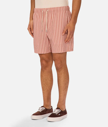 The Berkeley Swim Short | Rose/Red