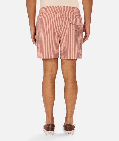 The Berkeley Swim Short | Rose/Red
