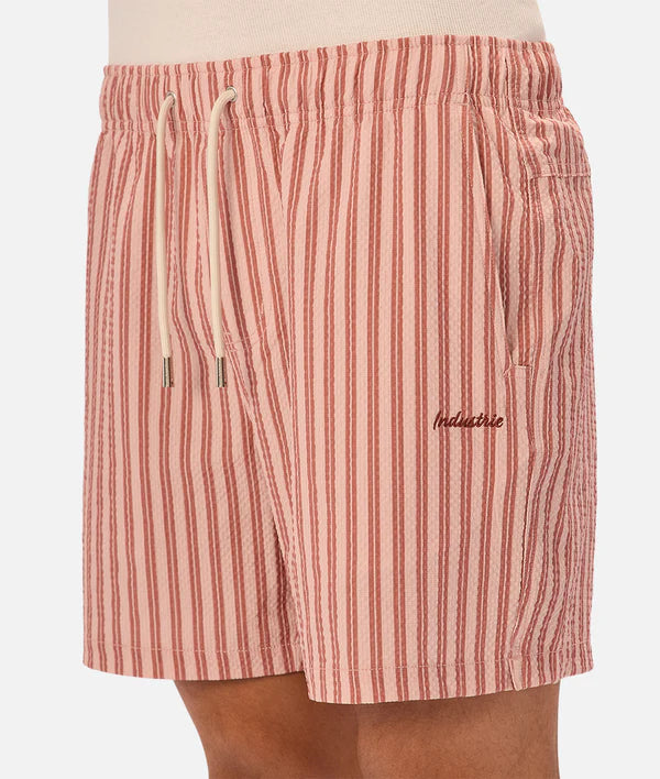 The Berkeley Swim Short | Rose/Red