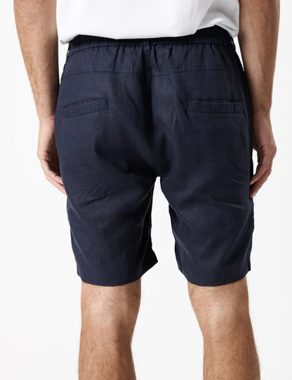 Tanner 3.0 Linen Shorts | Navy