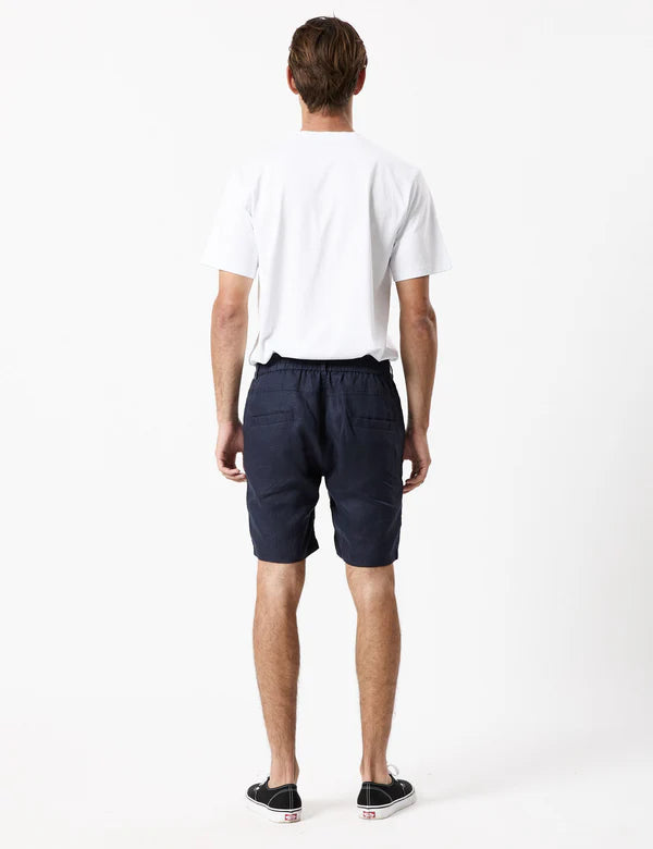 Tanner 3.0 Linen Shorts | Navy