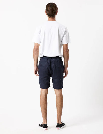 Tanner 3.0 Linen Shorts | Navy