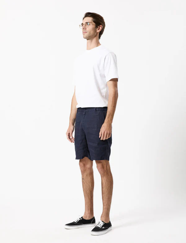 Tanner 3.0 Linen Shorts | Navy
