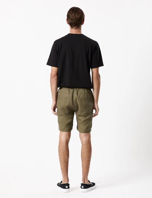 Tanner 3.0 Linen Shorts | Fatigue