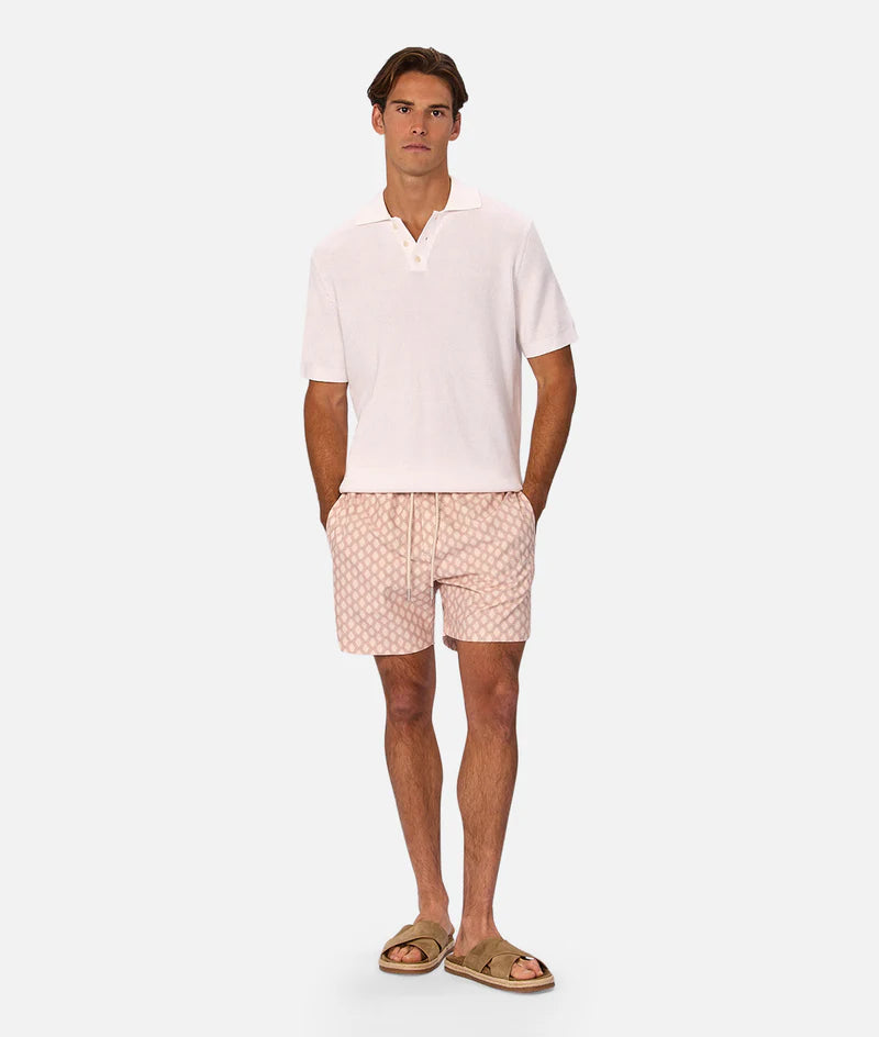 The Panama Swim Short  | Peach Combo