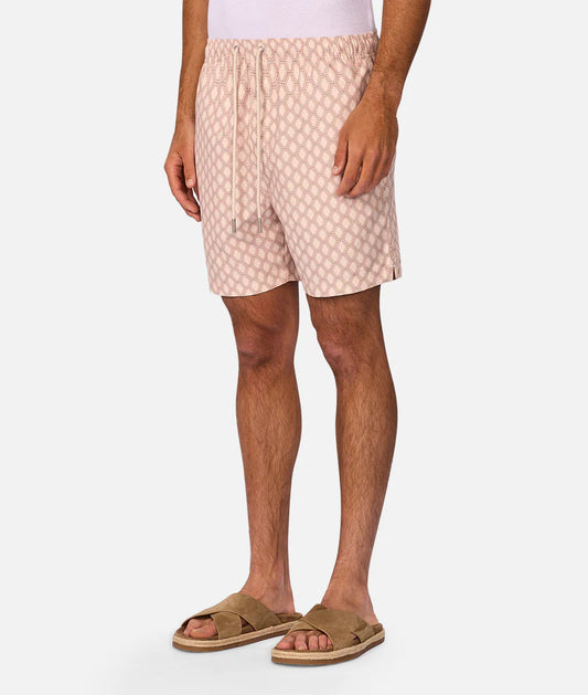 The Panama Swim Short  | Peach Combo