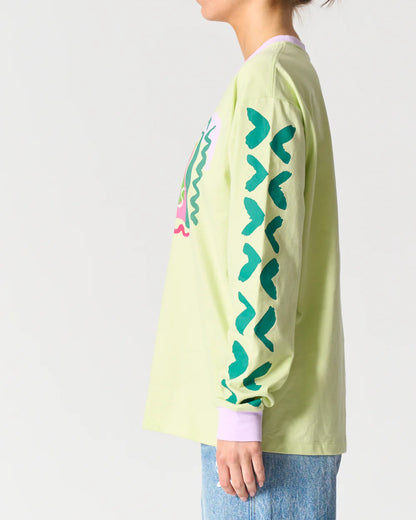 Malibu Long Sleeve Tee | Jardin Des Fleur
