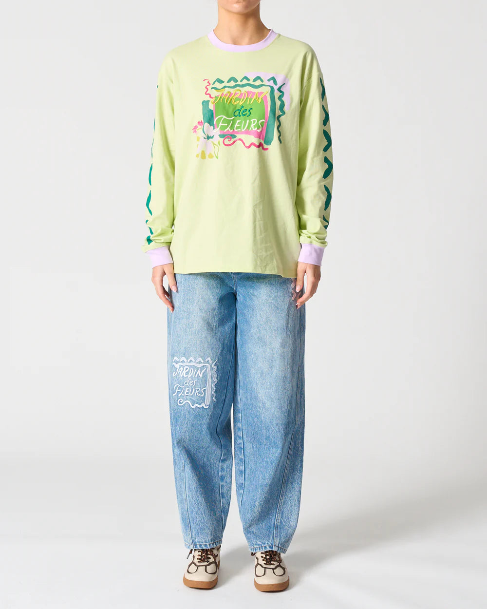 Malibu Long Sleeve Tee | Jardin Des Fleur