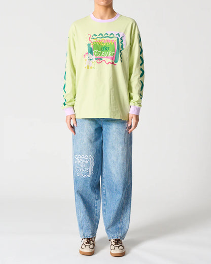 Malibu Long Sleeve Tee | Jardin Des Fleur