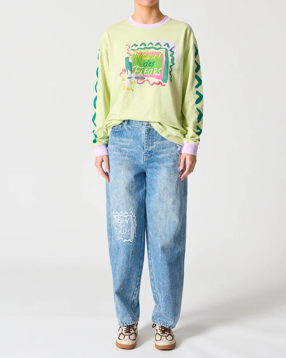 Malibu Long Sleeve Tee | Jardin Des Fleur