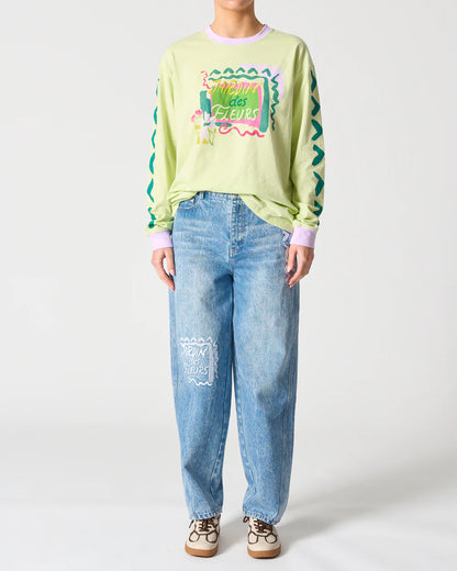 Malibu Long Sleeve Tee | Jardin Des Fleur