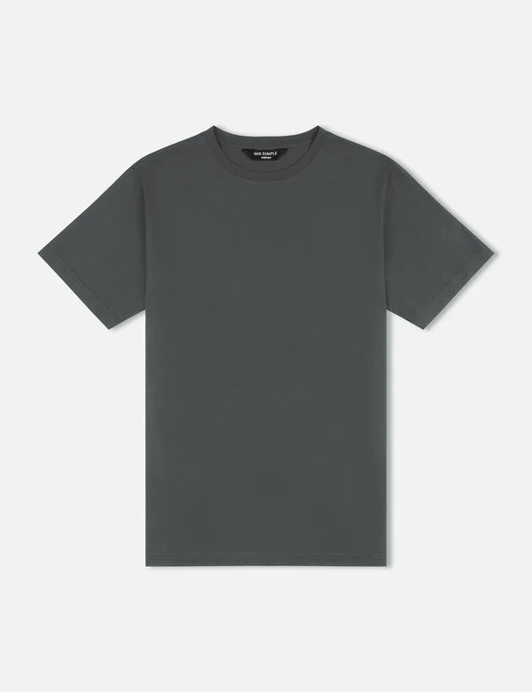 Reginald Organic Tee | Graphite