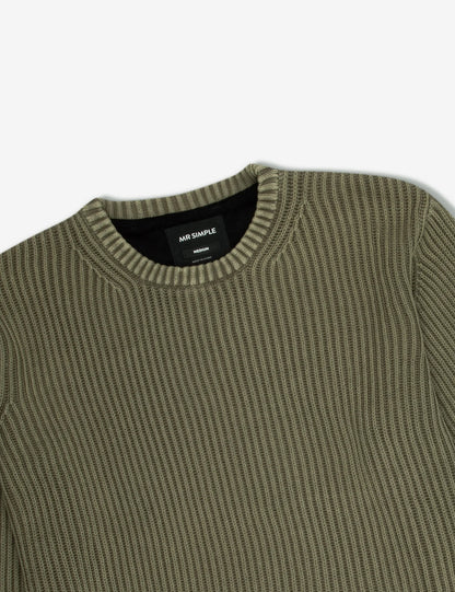 Fisher Organic Chunky Knit | Fatigue