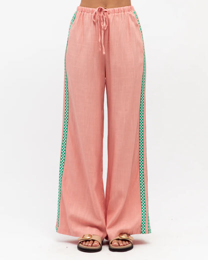 Everyday Pants | Pink/Green