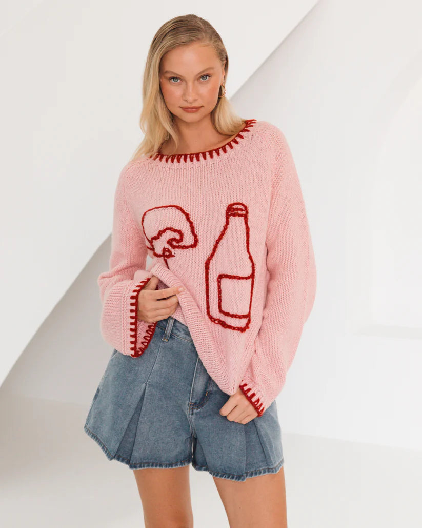 Wine Knit