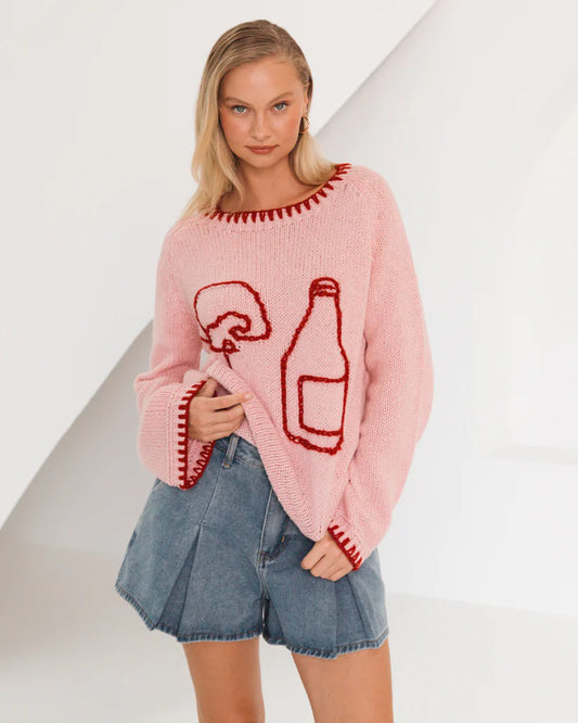 Wine Knit