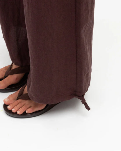 Acia Ballon Pant | Chocolate
