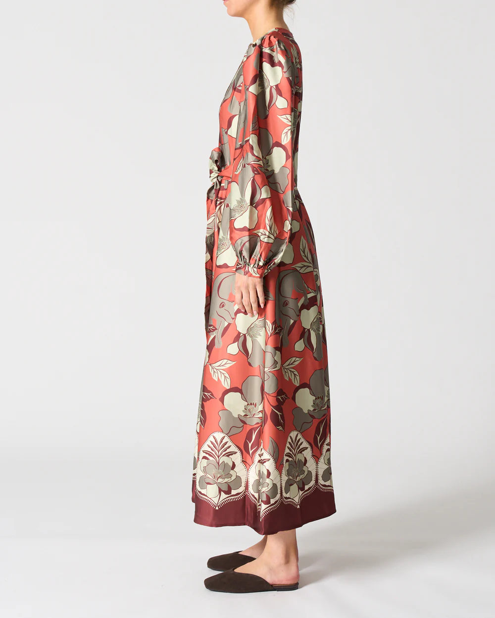 Paris Dress | Jaguar Jungle Orange