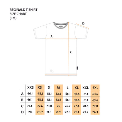 Reginald Organic Tee | Graphite