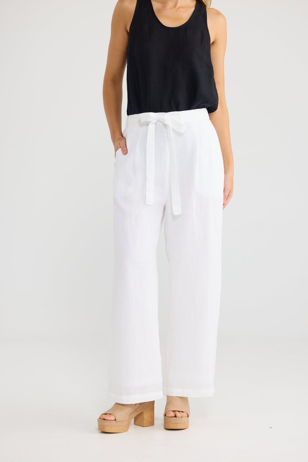 Dickens Pant | White