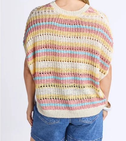 Striped Knit Top