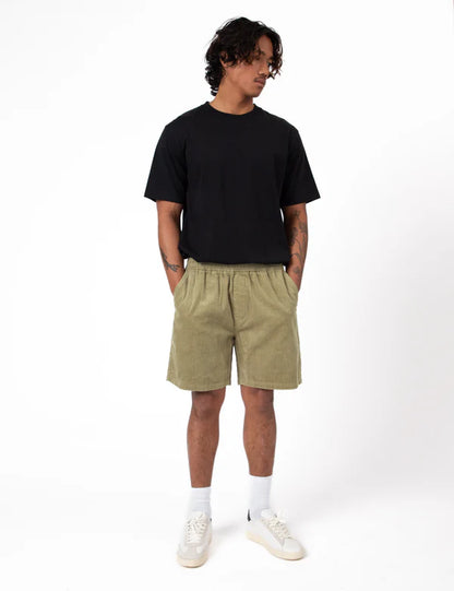 Burbank Cord Short | Slate Green