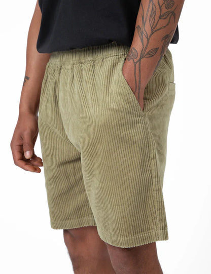 Burbank Cord Short | Slate Green