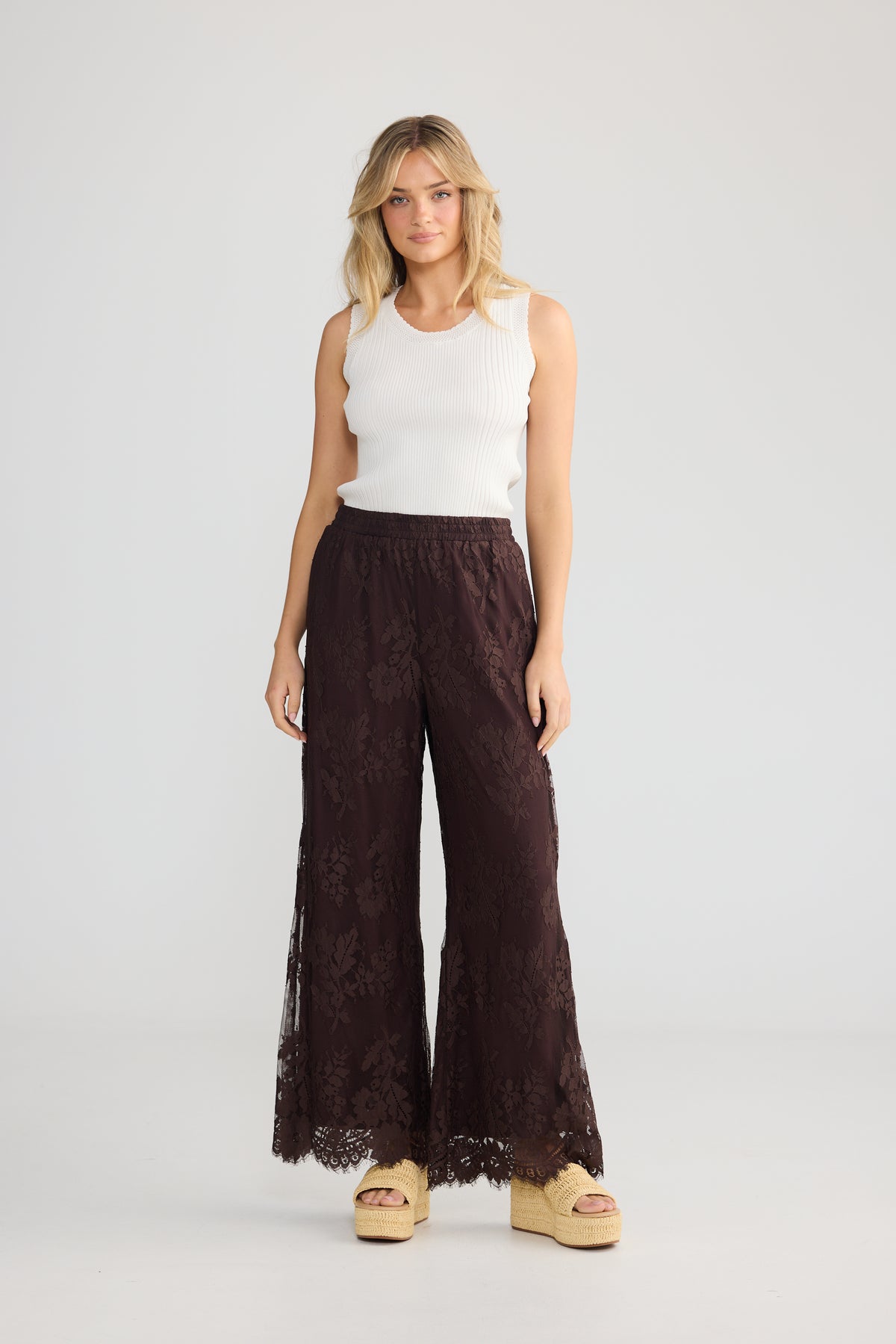 Juno Pant | Chocolate Lace