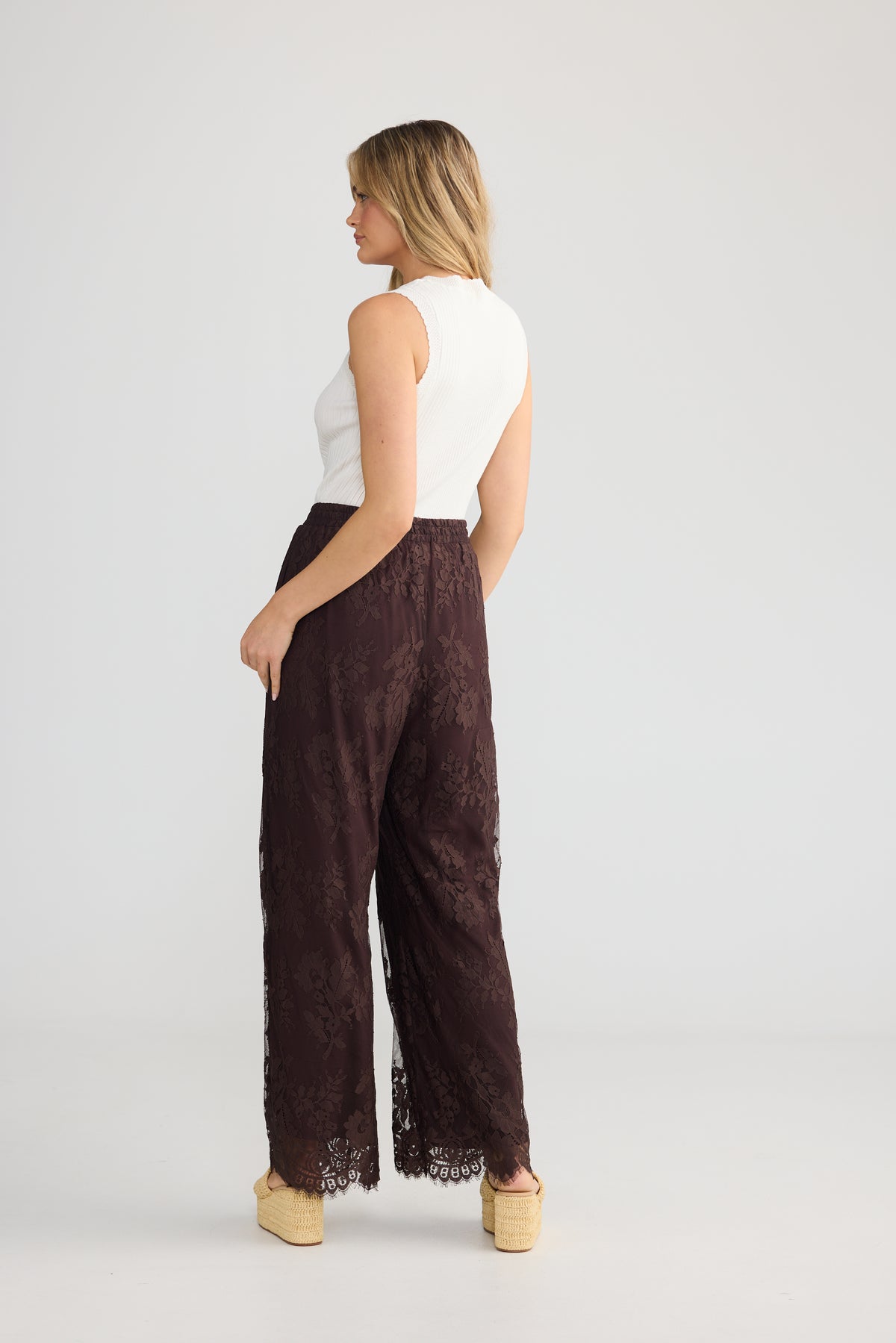 Juno Pant | Chocolate Lace