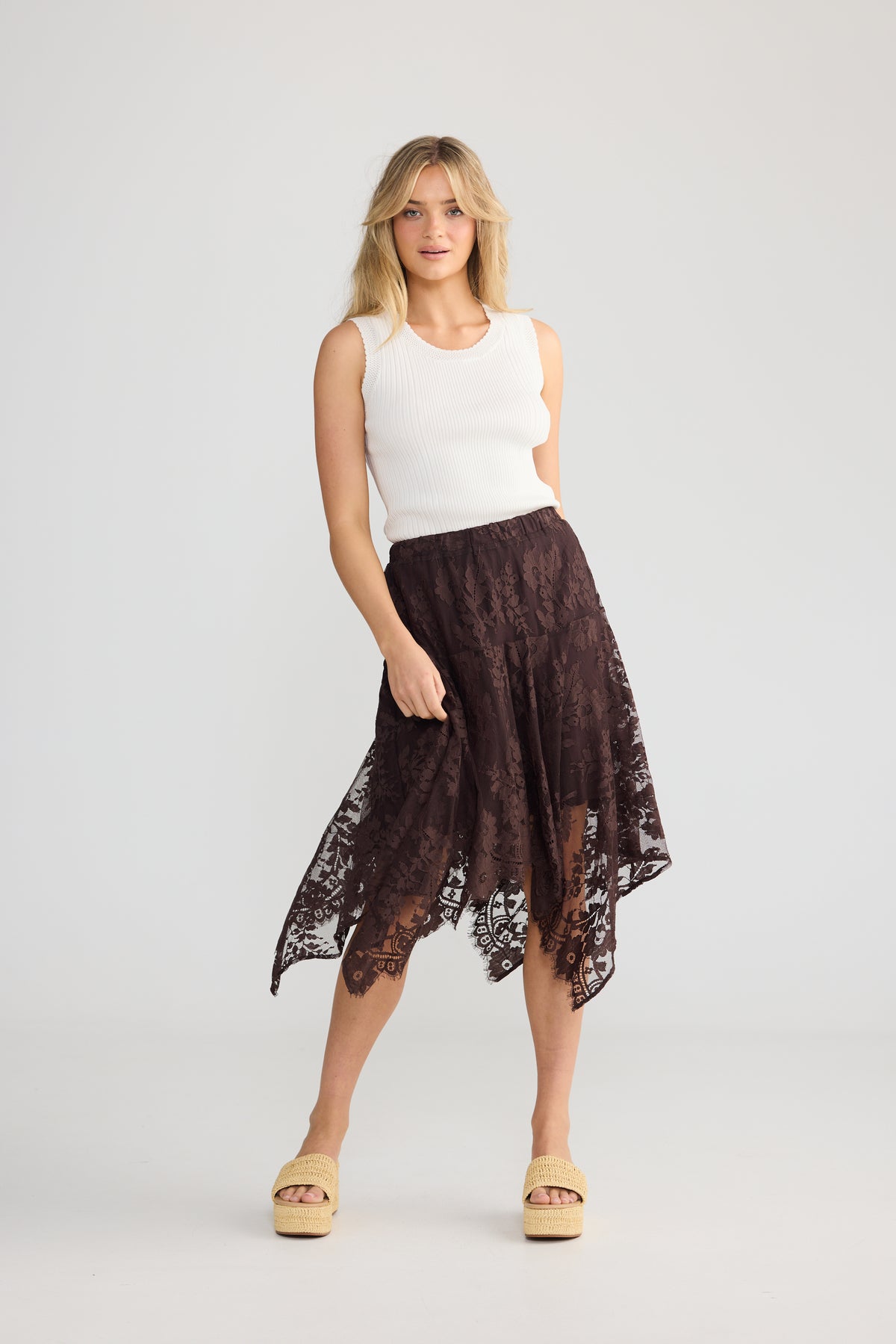 Millet Skirt | Chocolate Lace