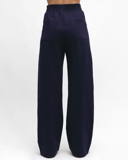 Side Stripe Detail Trackpant | Navy