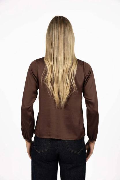 Alina Top | Chocolate