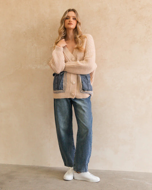 Knit & Jean Cardi