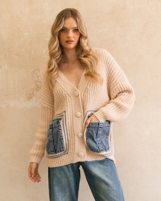 Knit & Jean Cardi