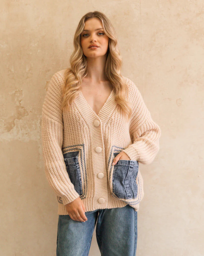 Knit & Jean Cardi