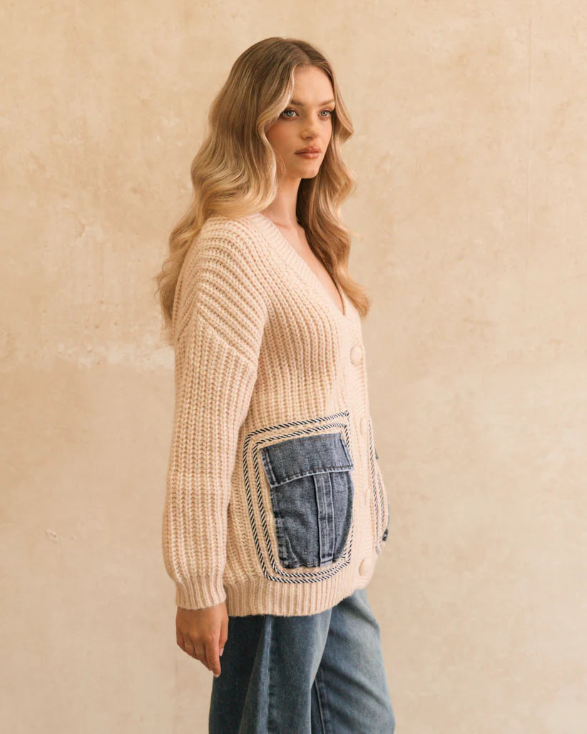 Knit & Jean Cardi