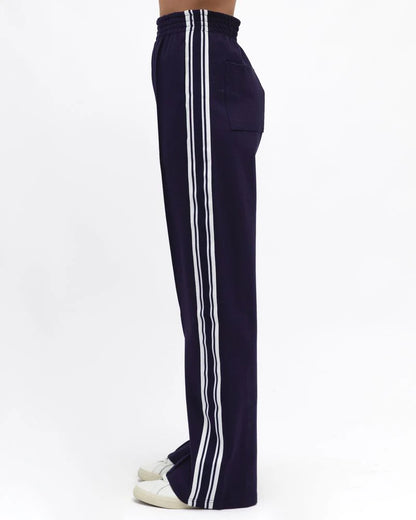Side Stripe Detail Trackpant | Navy