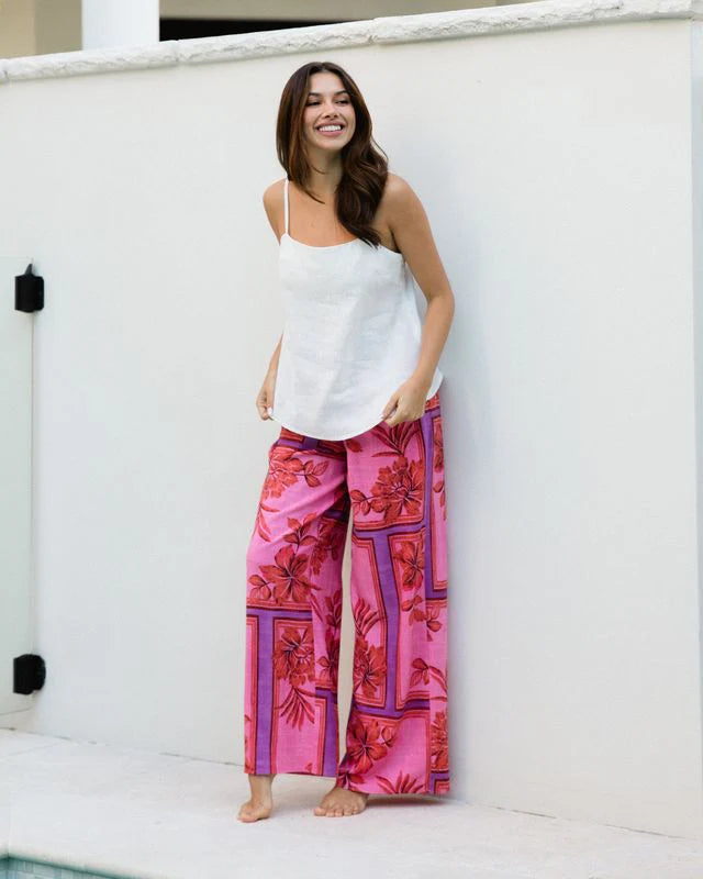 Talulah Plain Cami | White