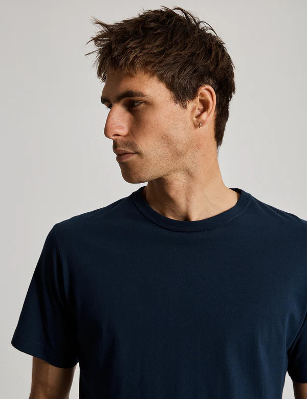 Reginald Organic Tee | Navy